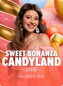 Sweet Bonanza CandyLand live casino spel van Pragmatic Play bij Aphrodite Casino